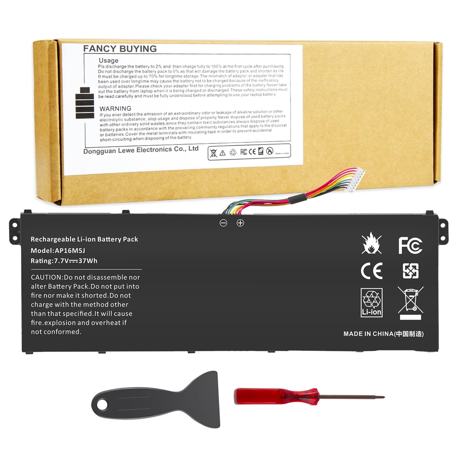 Batería Portátil Fancy Buying Ap16m5j Para Acer Aspire 1/3 - Venta Internacional.