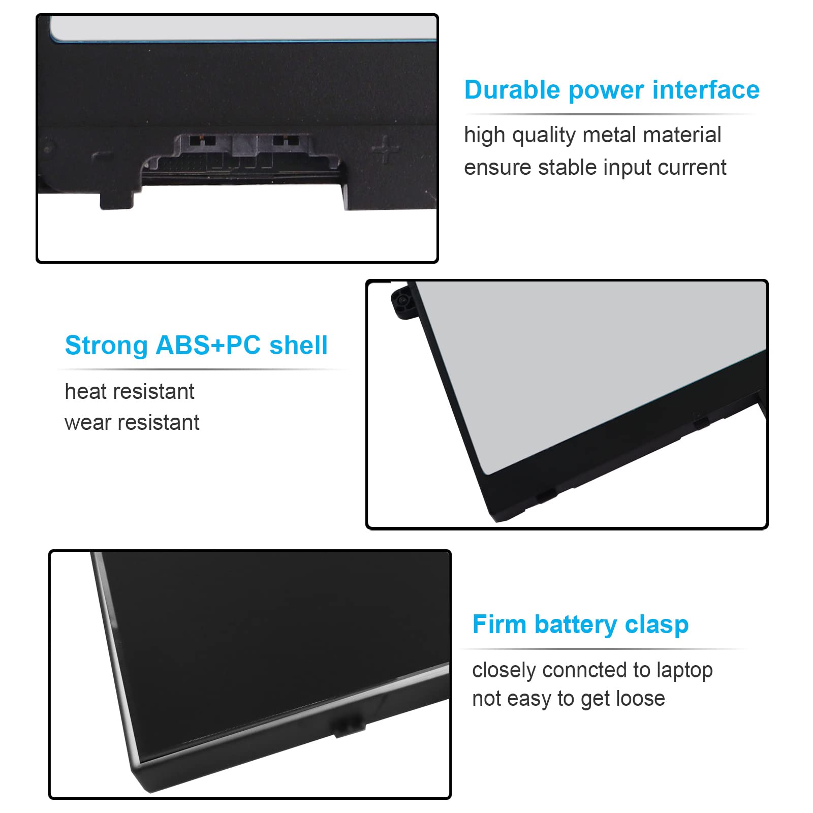 Foto 4 pulgar | Batería Emanjor 68wh 3hwpp 15 2 V Para Dell Latitude 5501 5510 - Venta Internacional.