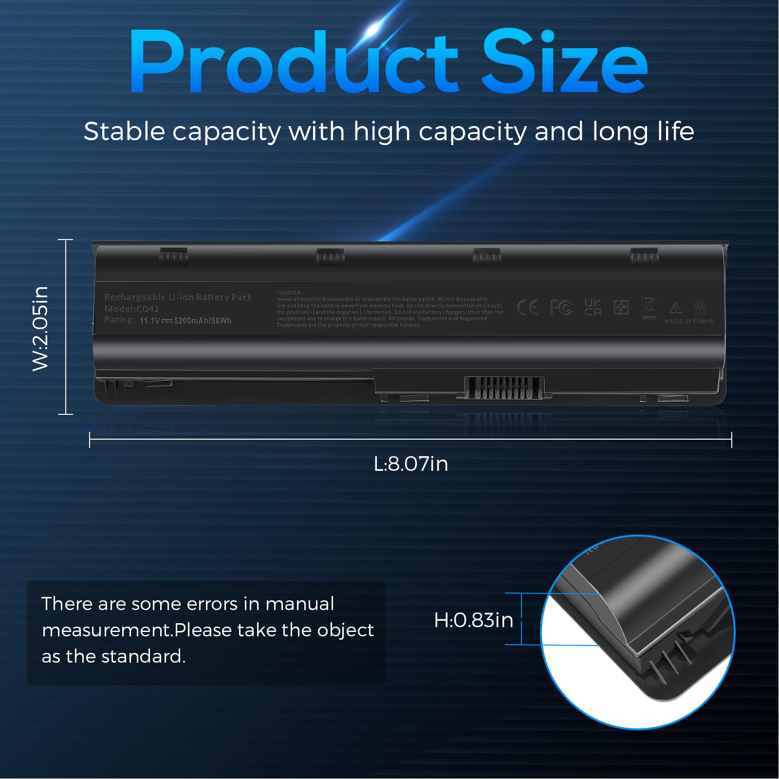 Foto 4 | Batería Portátil Fancy Buying Mu06 Mu09 Para Hp Pavilion - Venta Internacional.