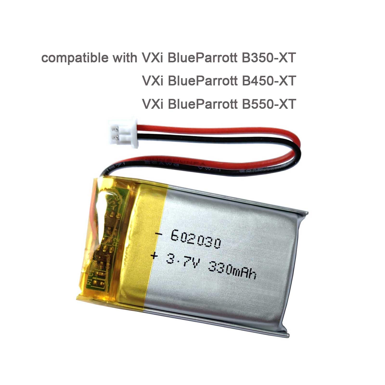 Foto 4 pulgar | Batería De Repuesto Aokes 330mah Para Vxi Blueparrott - Venta Internacional.