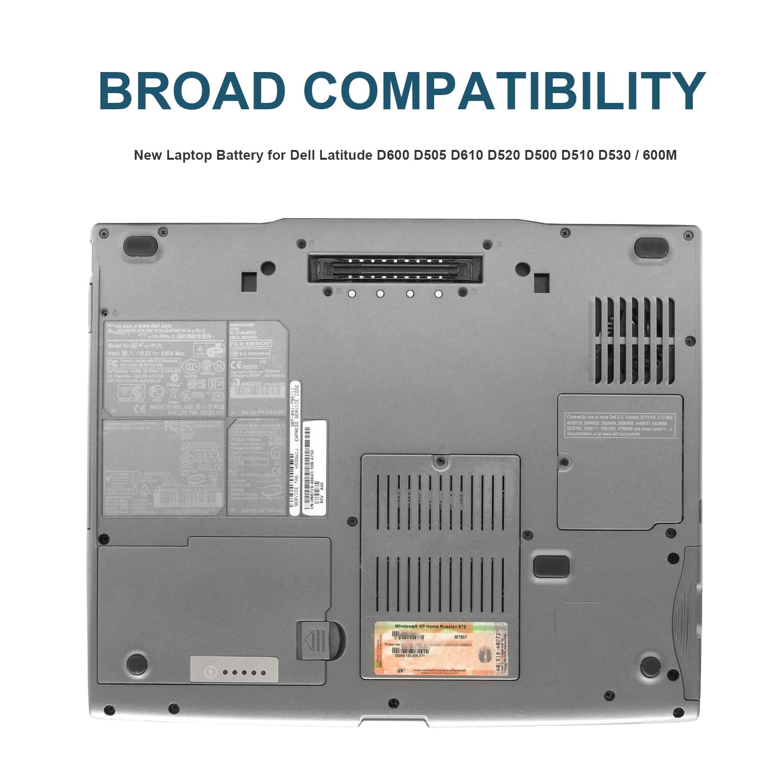 Foto 7 pulgar | Comprar Una Batería Portátil Para Dell Latitude D600 D505 D610 - Venta Internacional.