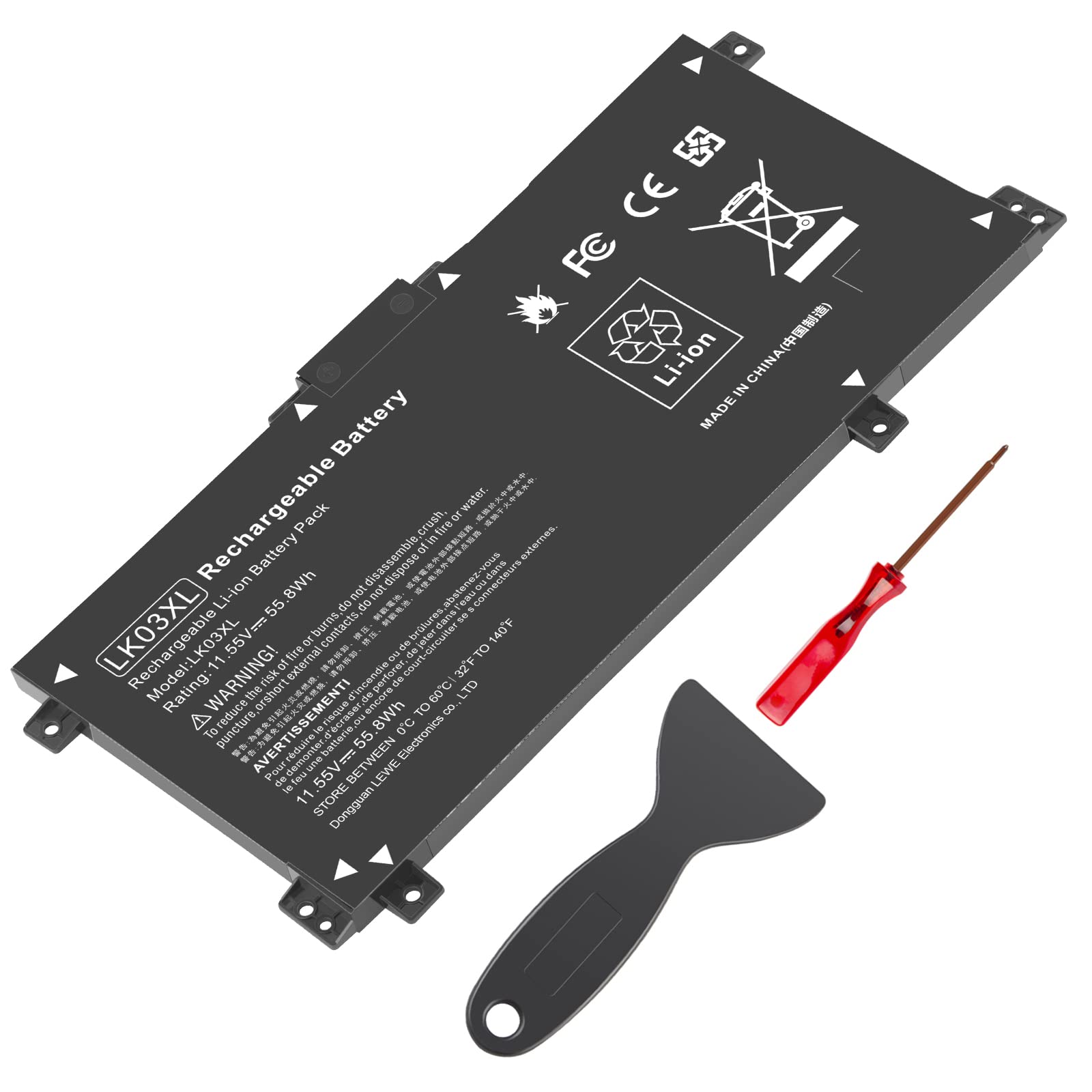 Batería De Repuesto Tree.nb Lk03xl Para Hp Envy X360 15/17 - Venta Internacional.