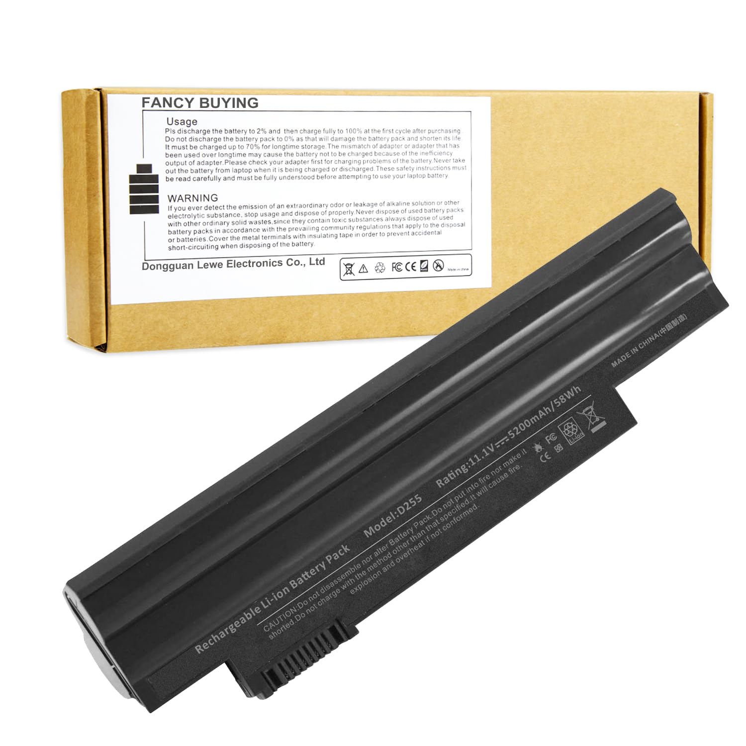 Batería Fancy Buying Al10a31 Al10b31 Para Acer Aspire One - Venta Internacional.