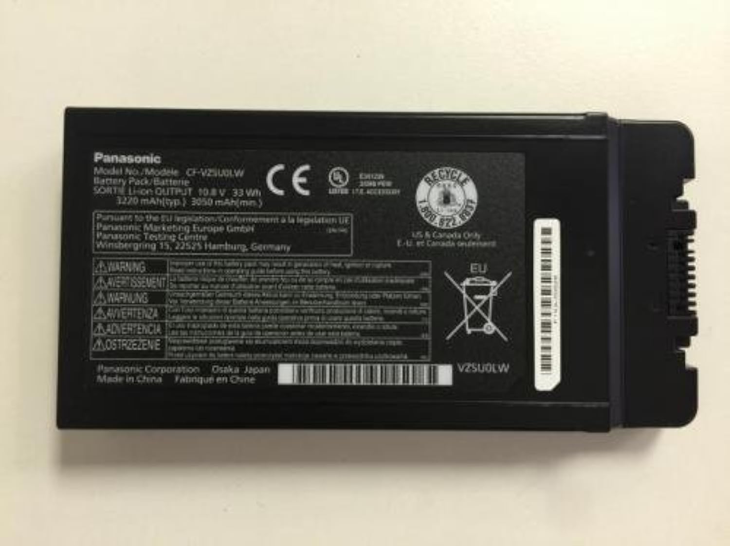 Paquete De Baterías Panasonic Cf-vzsu0pw 4200 Mah Para Toughbook 54 - Venta Internacional.