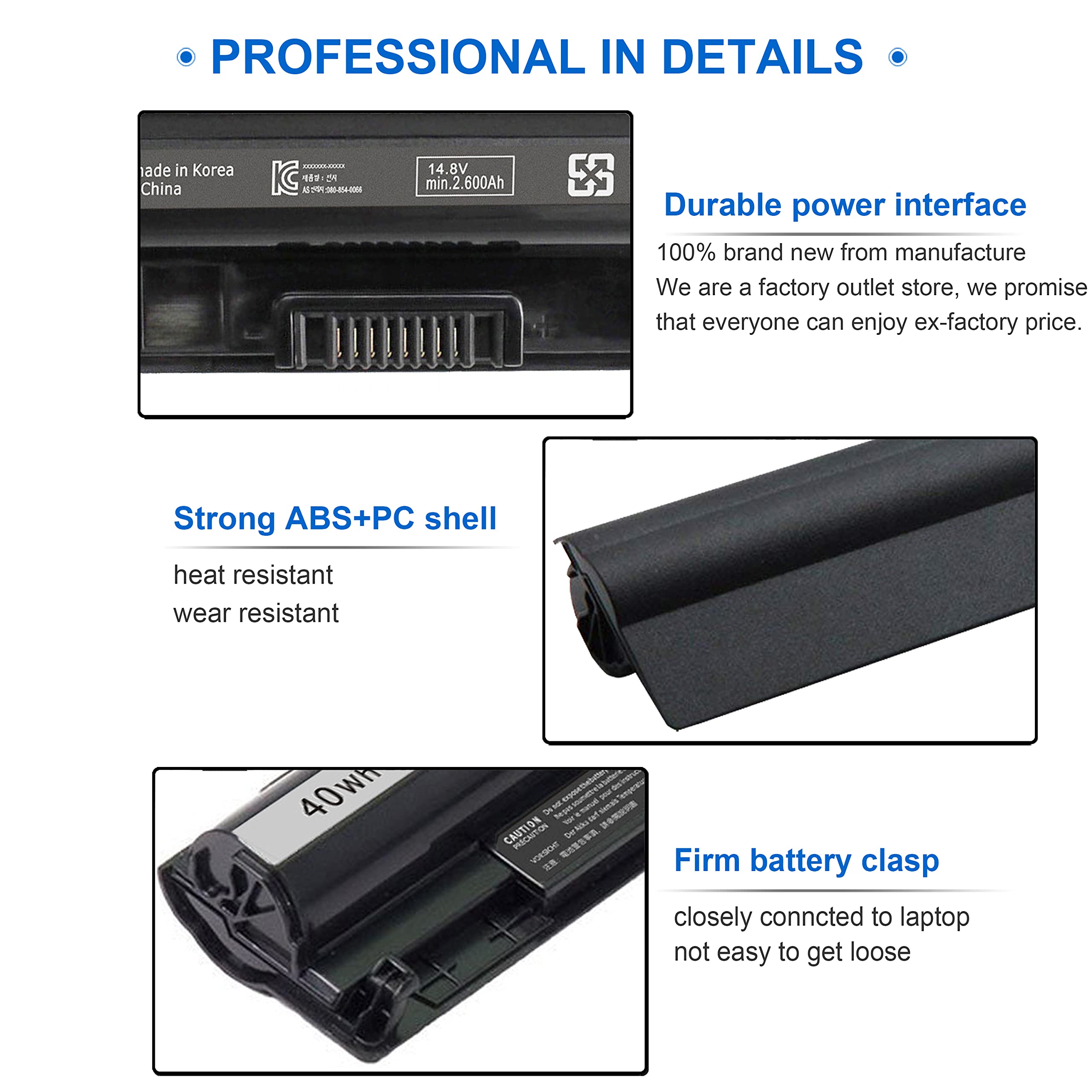 Foto 4 pulgar | Batería Wymisnit M5y1k De 40 Wh  14 8 V  Para Dell Inspiron 14-17 - Venta Internacional.