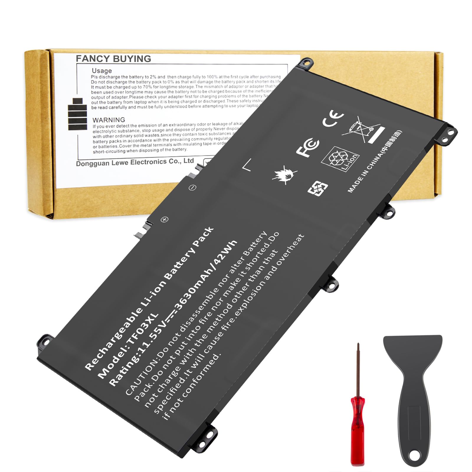 Batería Portátil Fancy Buying Tf03xl 920070-855 Para Hp Pavilion - Venta Internacional.