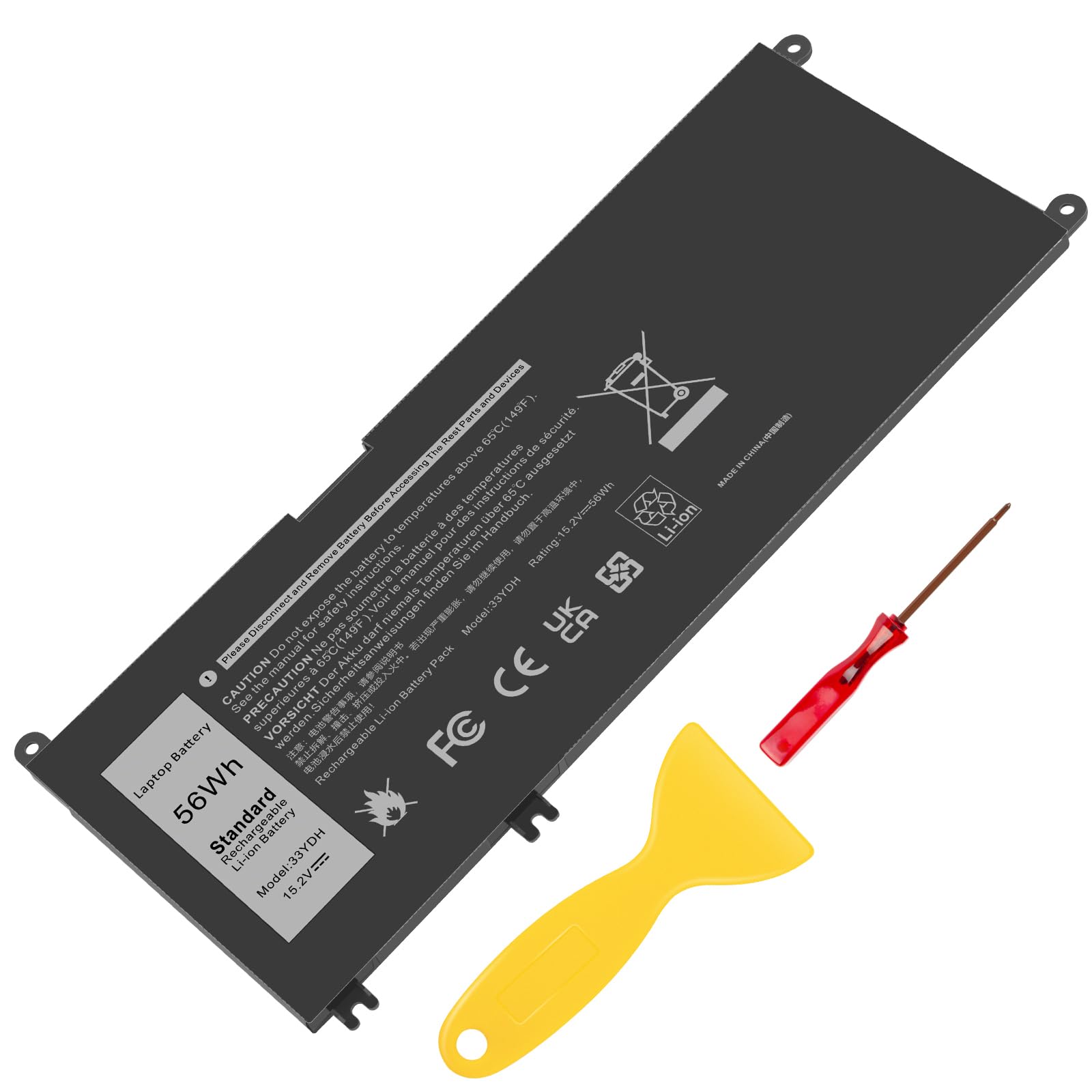 Batería De Portátil Tree.nb 56wh 33ydh Para Dell Inspiron 17 7000 - Venta Internacional.