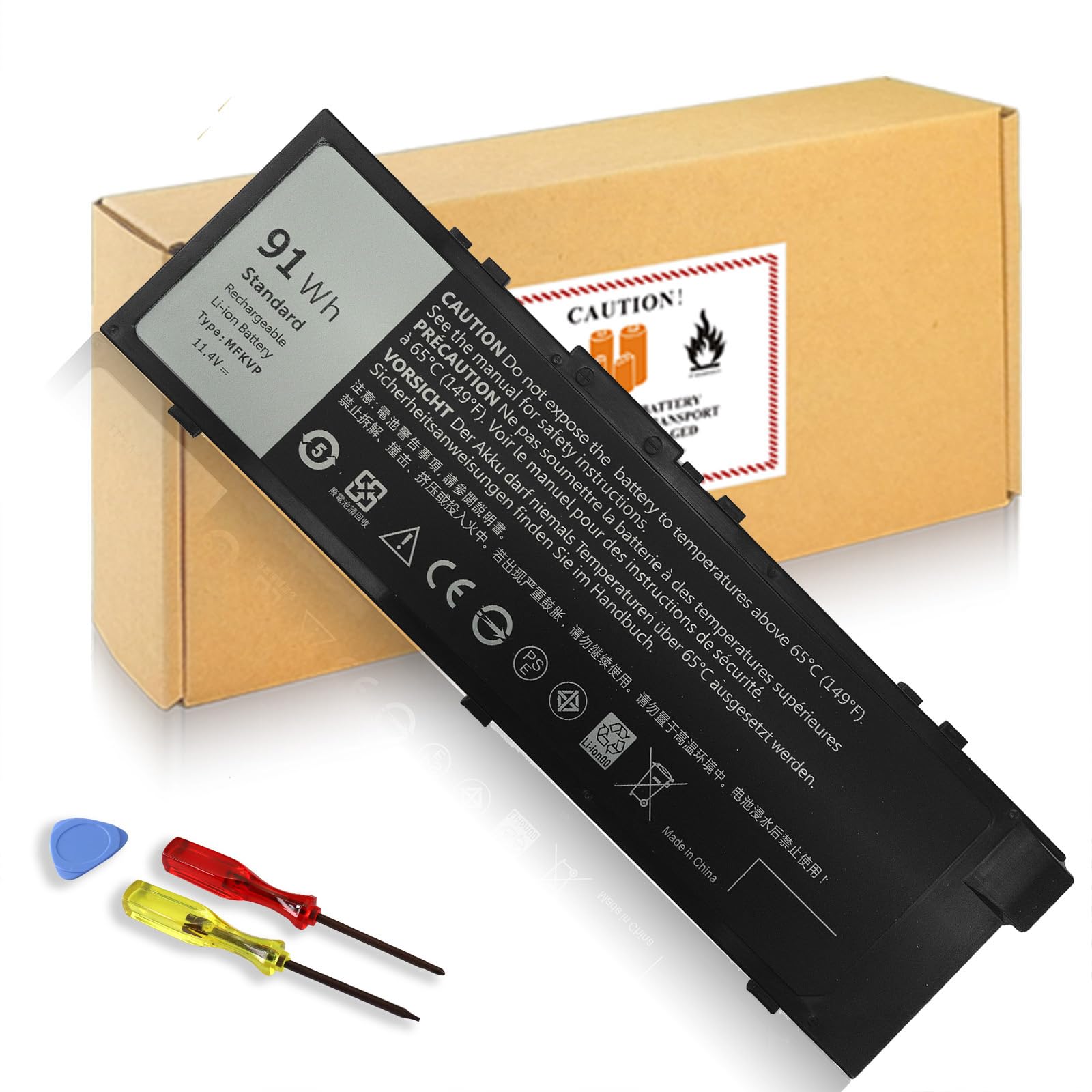 Batería Wymisnit Mfkvp T05w1 De 91 Wh Para Dell Precision 15 7510 - Venta Internacional.