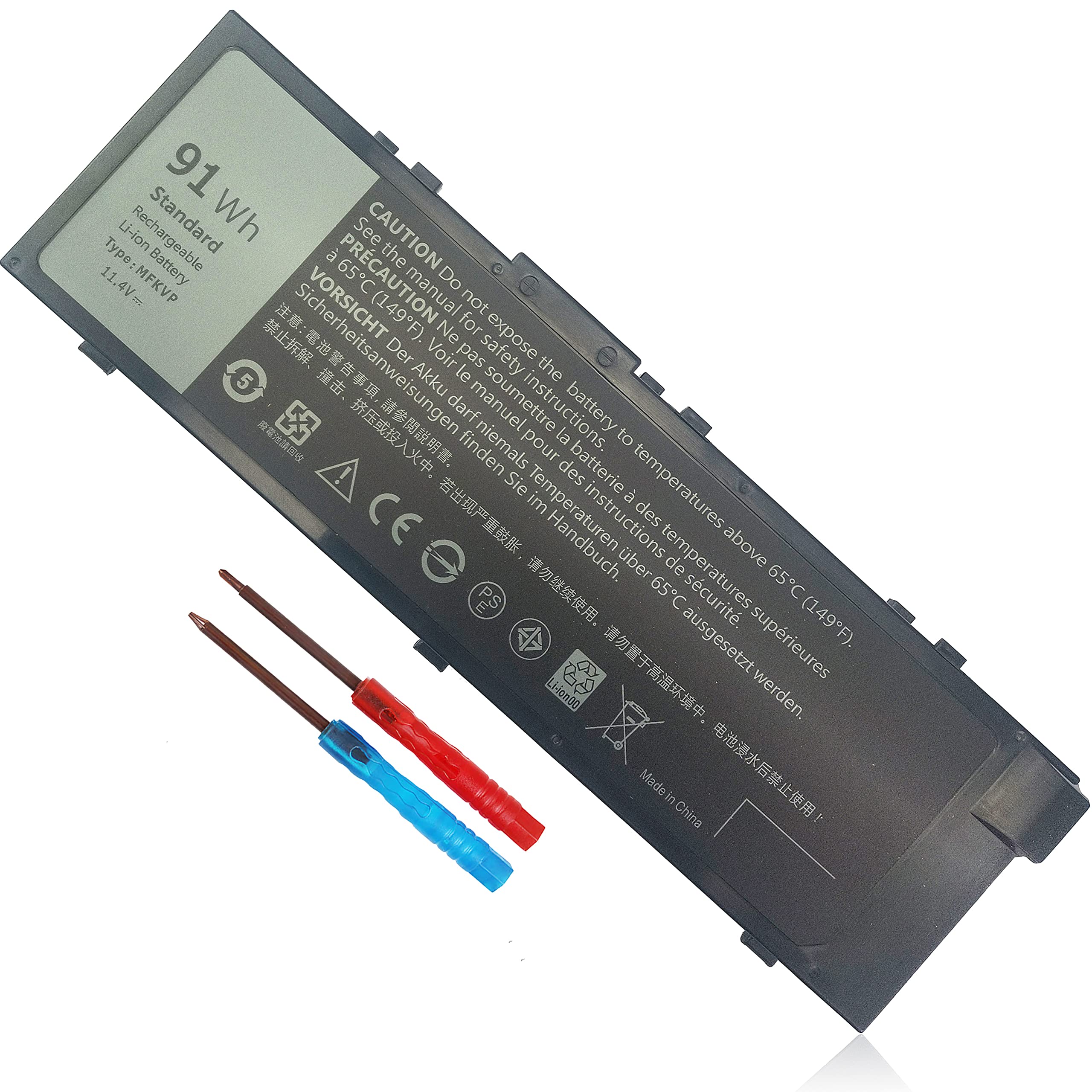 Foto 7 | Batería Wymisnit Mfkvp T05w1 De 91 Wh Para Dell Precision 15 7510 - Venta Internacional.