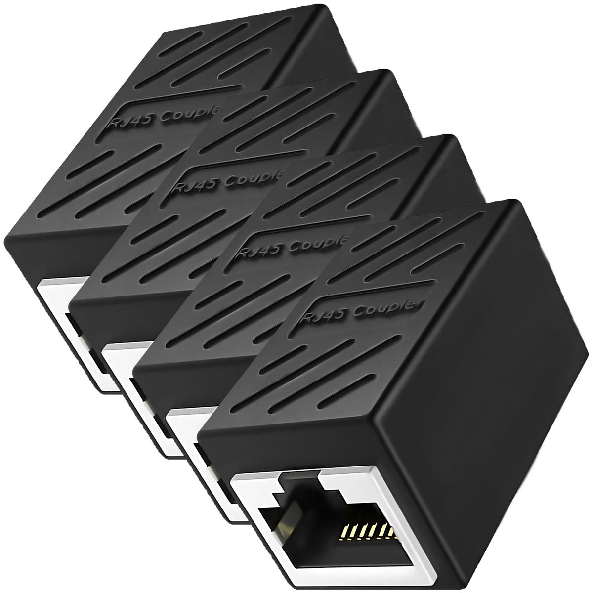 Conector 8 Pines Ventdepot Mxlkk-004 4  Piezas Negro