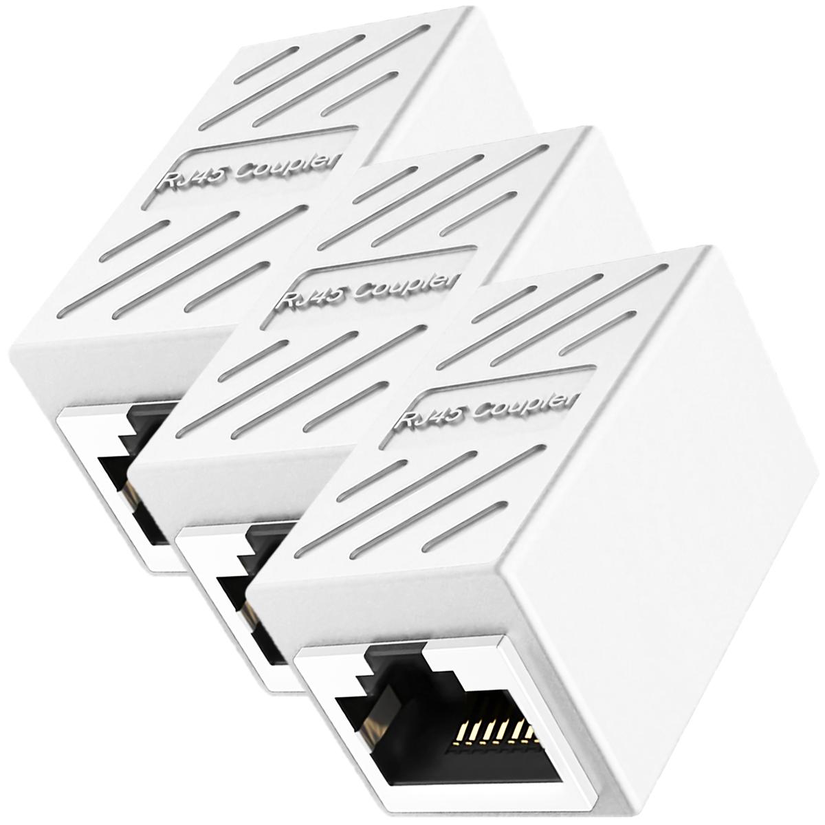 Foto 1 | Cople Ethernet Ventdepot Mxlkw-003 3  Piezas Blanco