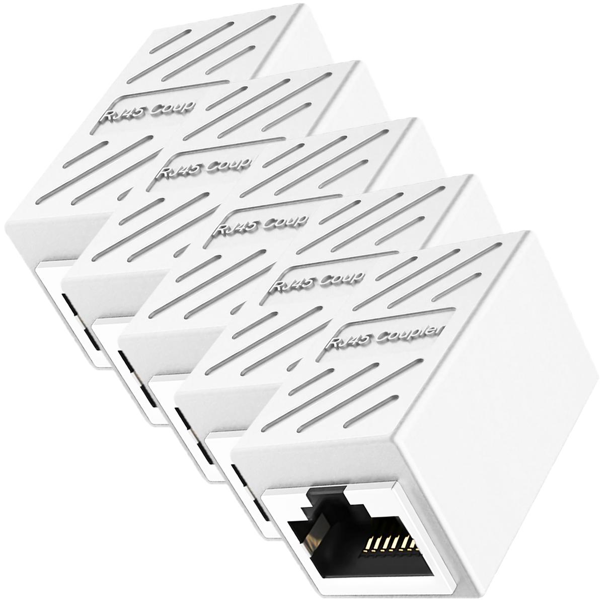 Foto 1 | Cople Extensor De Red Ventdepot Mxlkw-005 5  Piezas Blanco