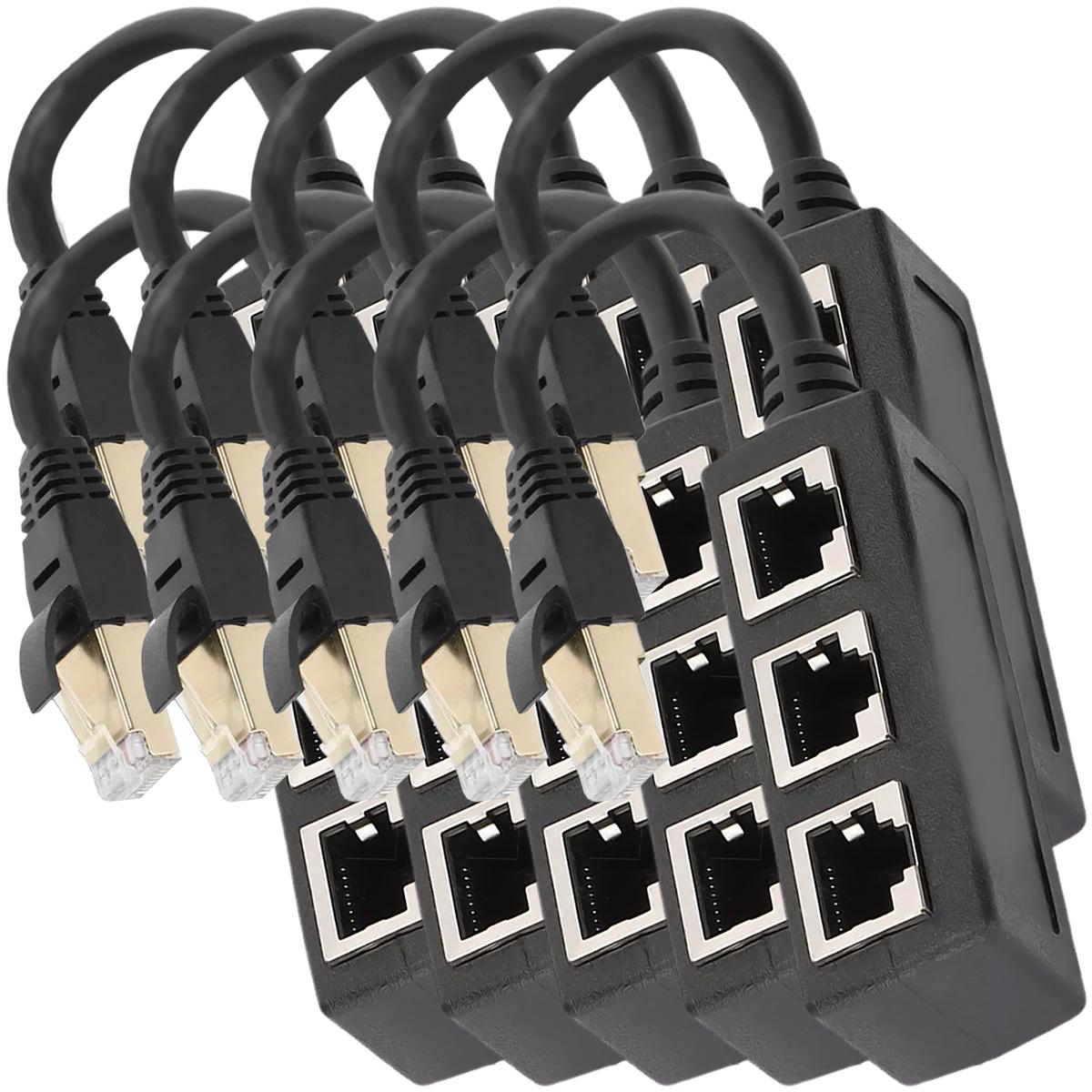 Foto 3 pulgar | Adaptador De Ethernet Compacto Ventdepot Mxndv-006 10 Piezas Negro