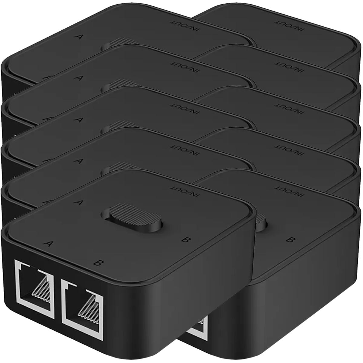 Foto 2 pulgar | Eficiente Selector De Red Ventdepot Mxntb-006 10 Piezas Negro