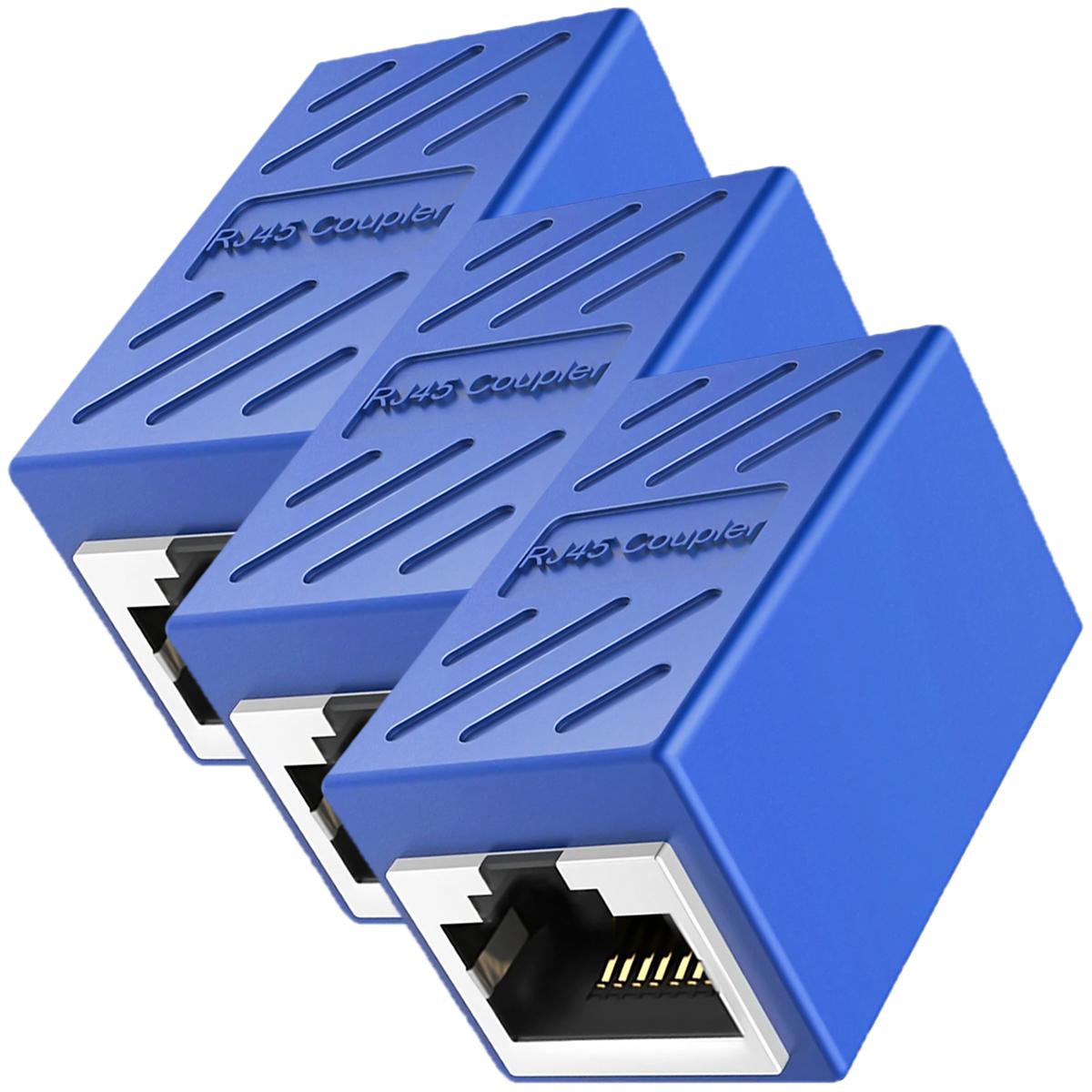 Extensor Cable Cat5e Ventdepot Mxlkb-003 3  Piezas Azul