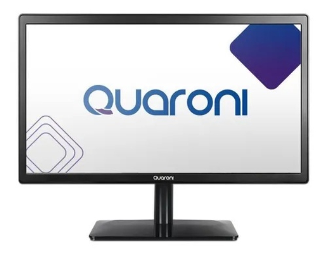 Monitor Led Quaroni 19.5 Hd 1600 X 900 Vga / Hdmi Mq19-01 color Negro