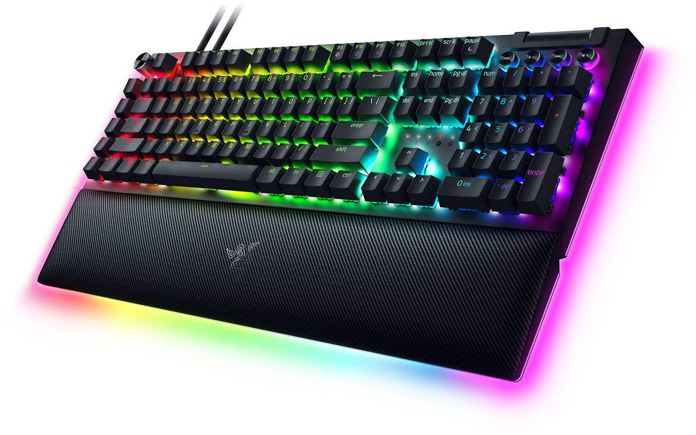 Teclado Mecánico Razer Blackwidow V4 Pro para Juegos Interruptor Verde $4,849