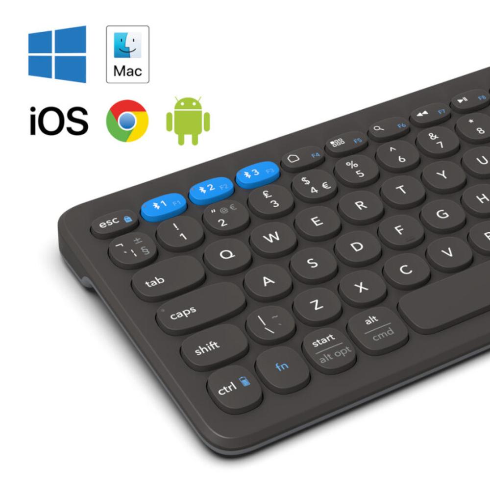 Foto 5 pulgar | Teclado Zagg Pro 12 Negro