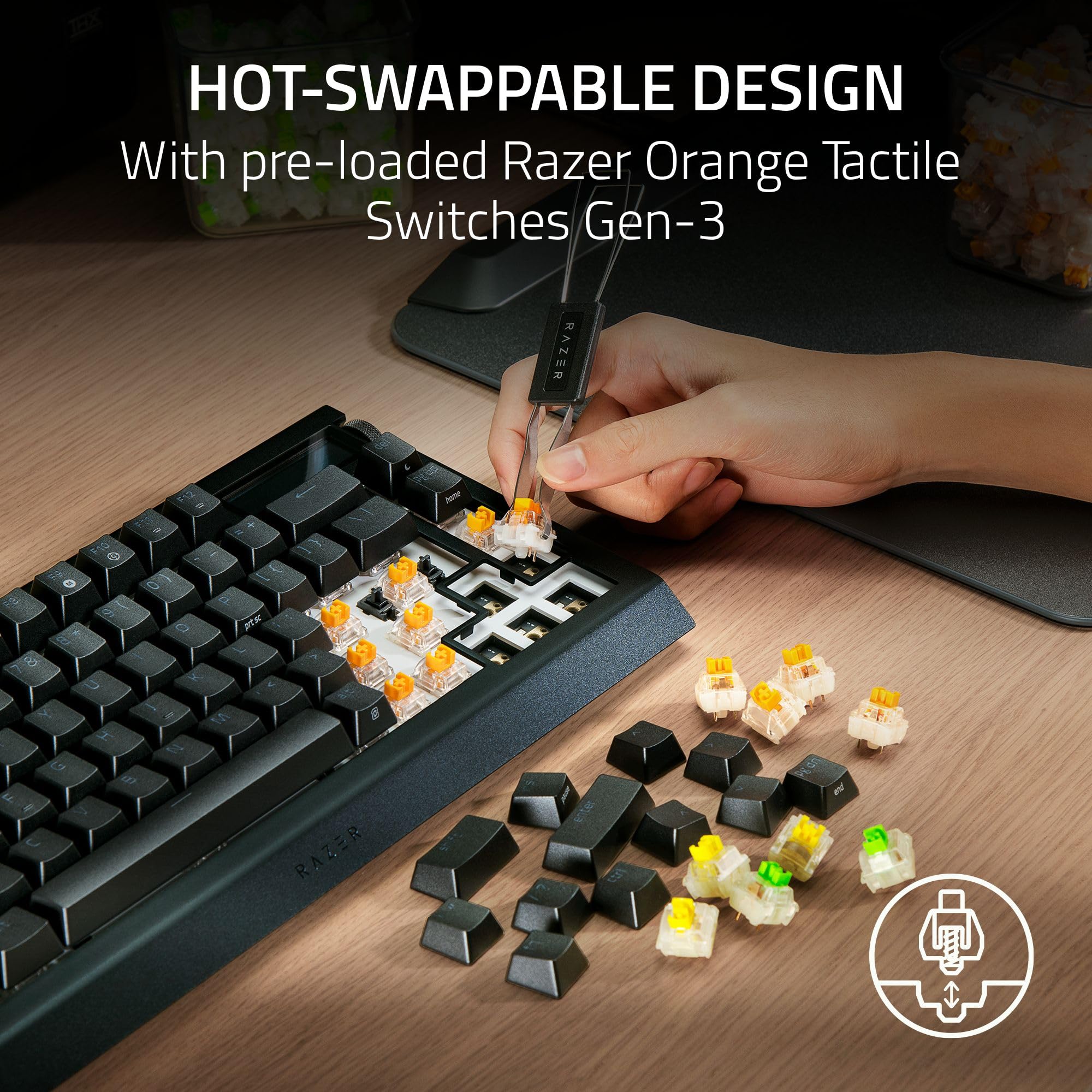 Foto 4 pulgar | Teclado para Juegos Razer Blackwidow V4 Pro - Venta Internacional