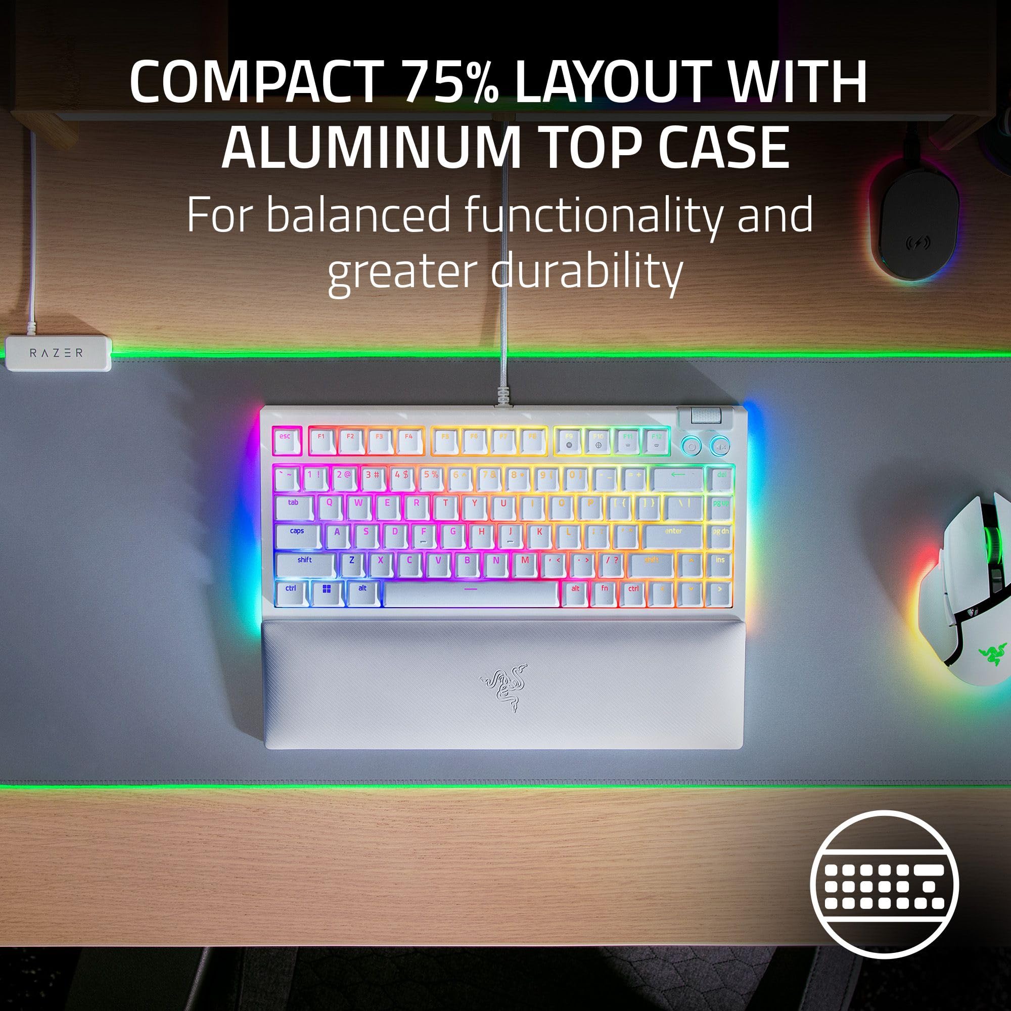 Foto 4 pulgar | Teclado Gamer Alámbrico Razer Blackwidow V4 - Venta Internacional