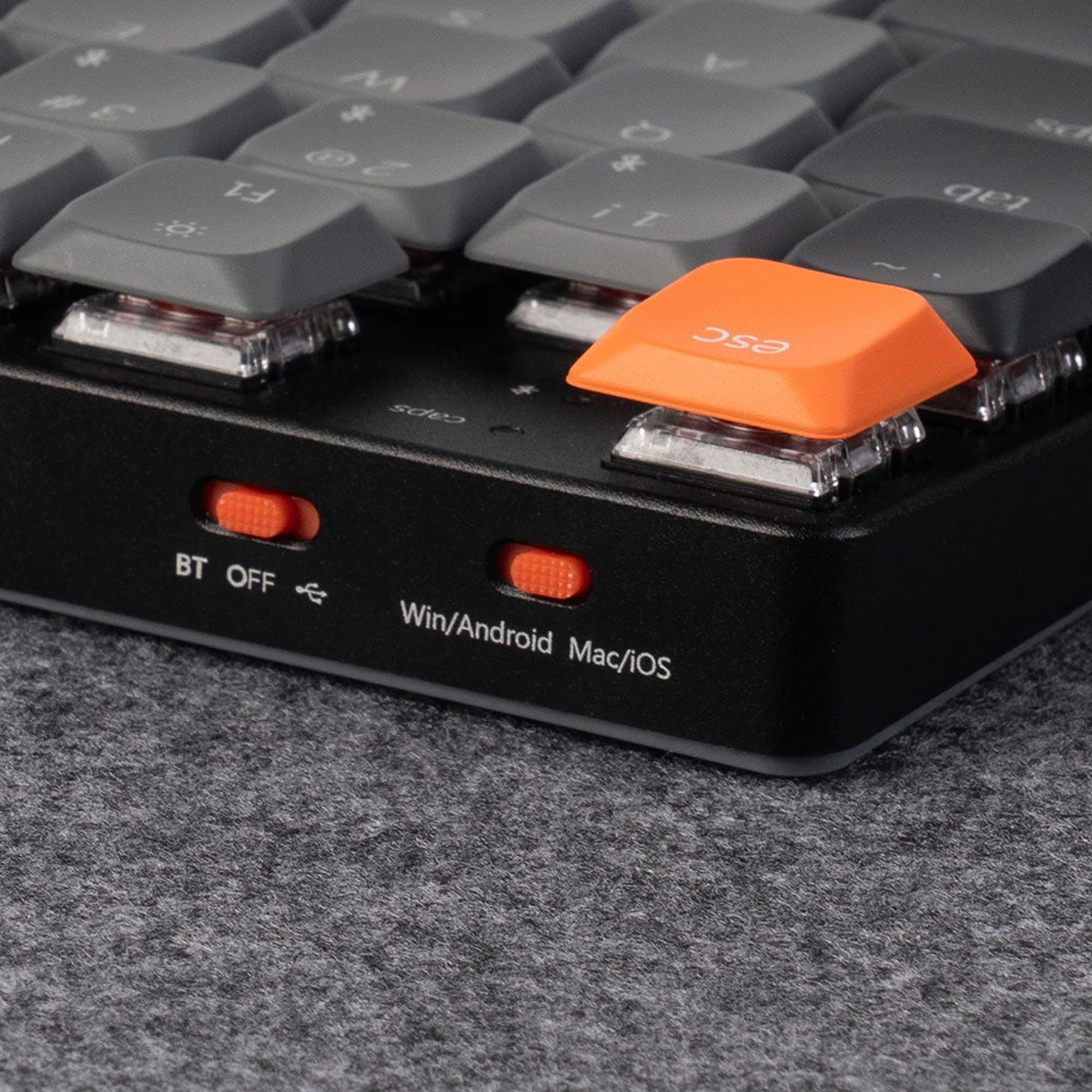 Foto 6 pulgar | Teclado Mecánico Keychron K5 Qmk Ultra-slim 104 Teclas - Venta Internacional.