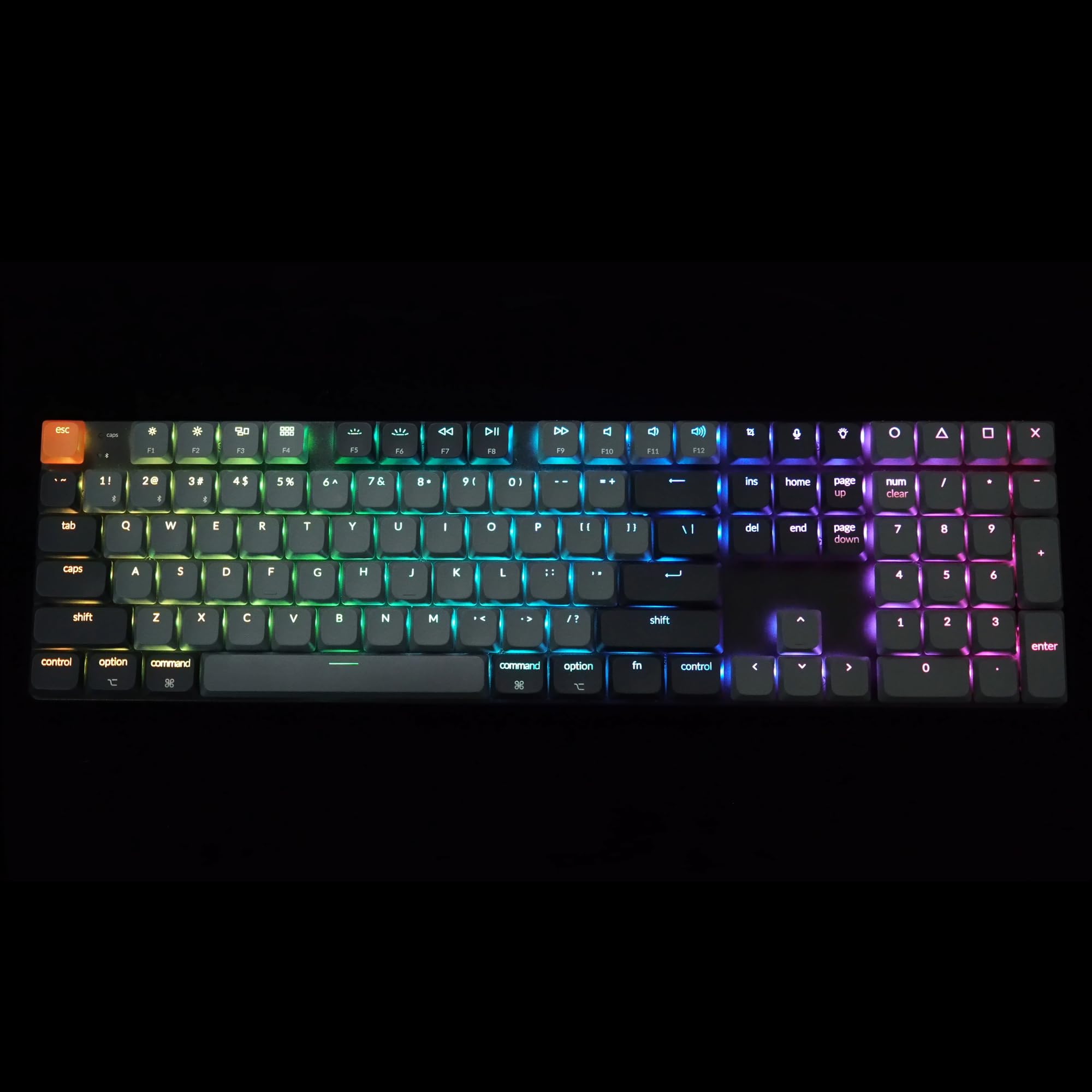 Foto 8 pulgar | Teclado Mecánico Keychron K5 Qmk Ultra-slim 104 Teclas - Venta Internacional.