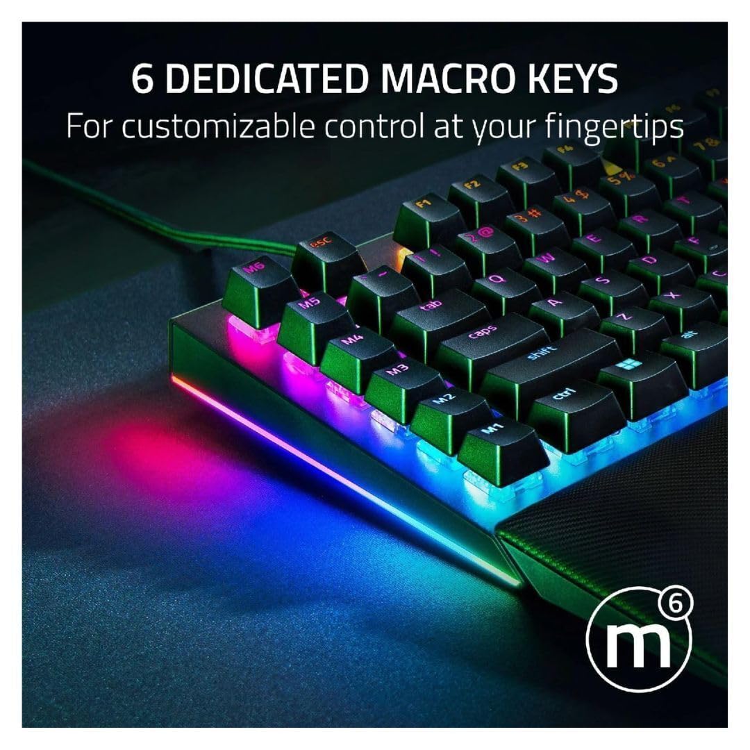 Foto 7 pulgar | Teclado Para Juegos Razer Blackwidow V4 Mecánico De Tamaño Completo - Venta Internacional.