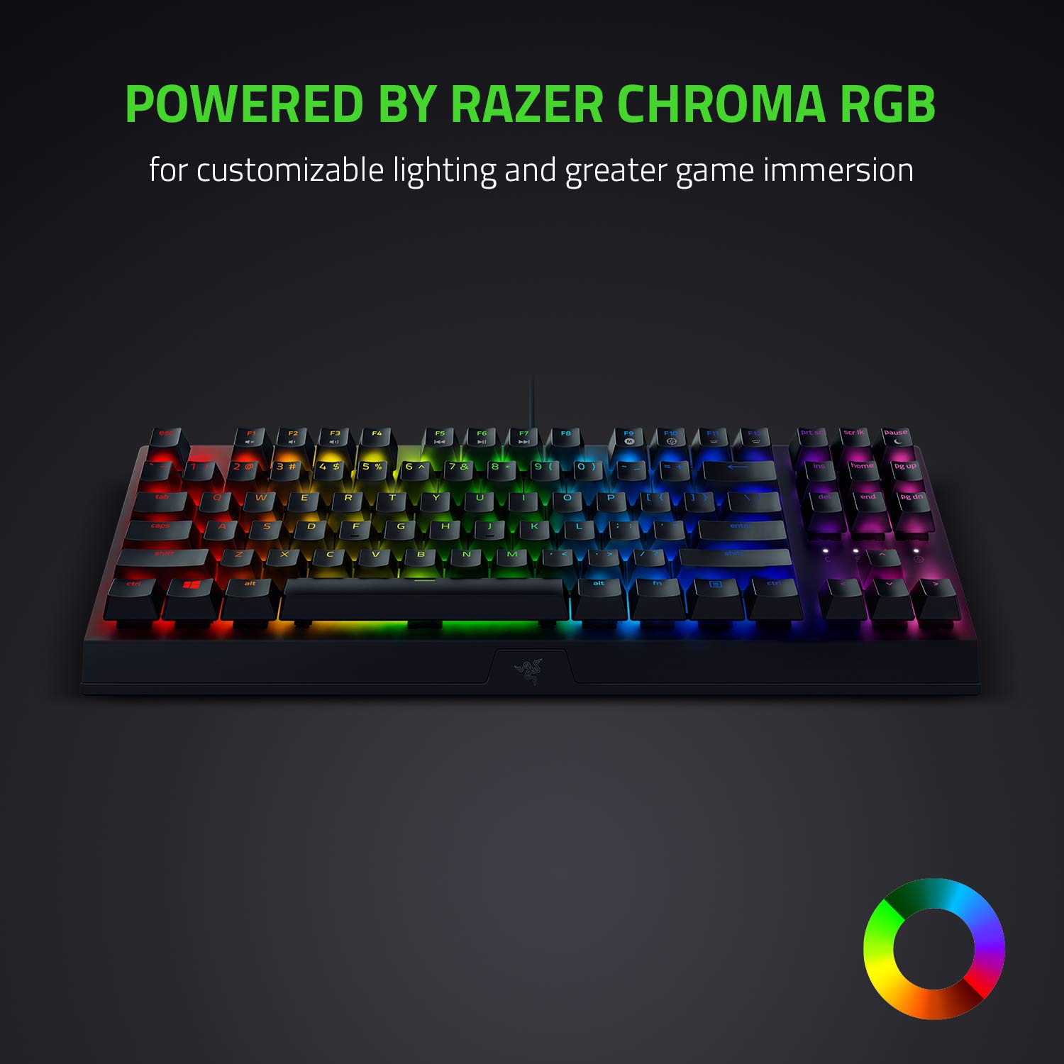 Foto 4 pulgar | Teclado Gaming Razer Blackwidow V3 Tkl Yellow Mechanical - Venta Internacional