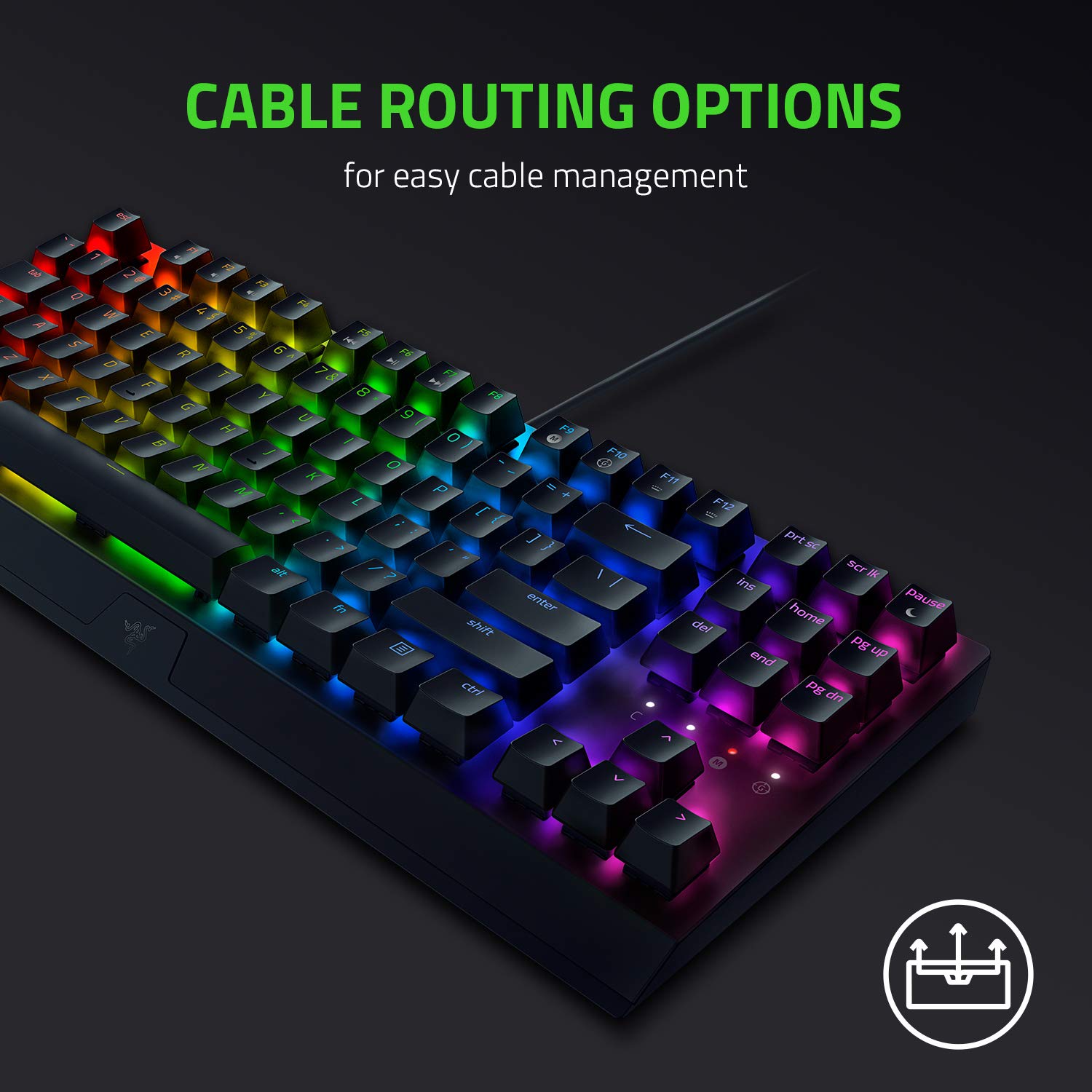Foto 6 | Teclado Gaming Razer Blackwidow V3 Tkl Yellow Mechanical - Venta Internacional