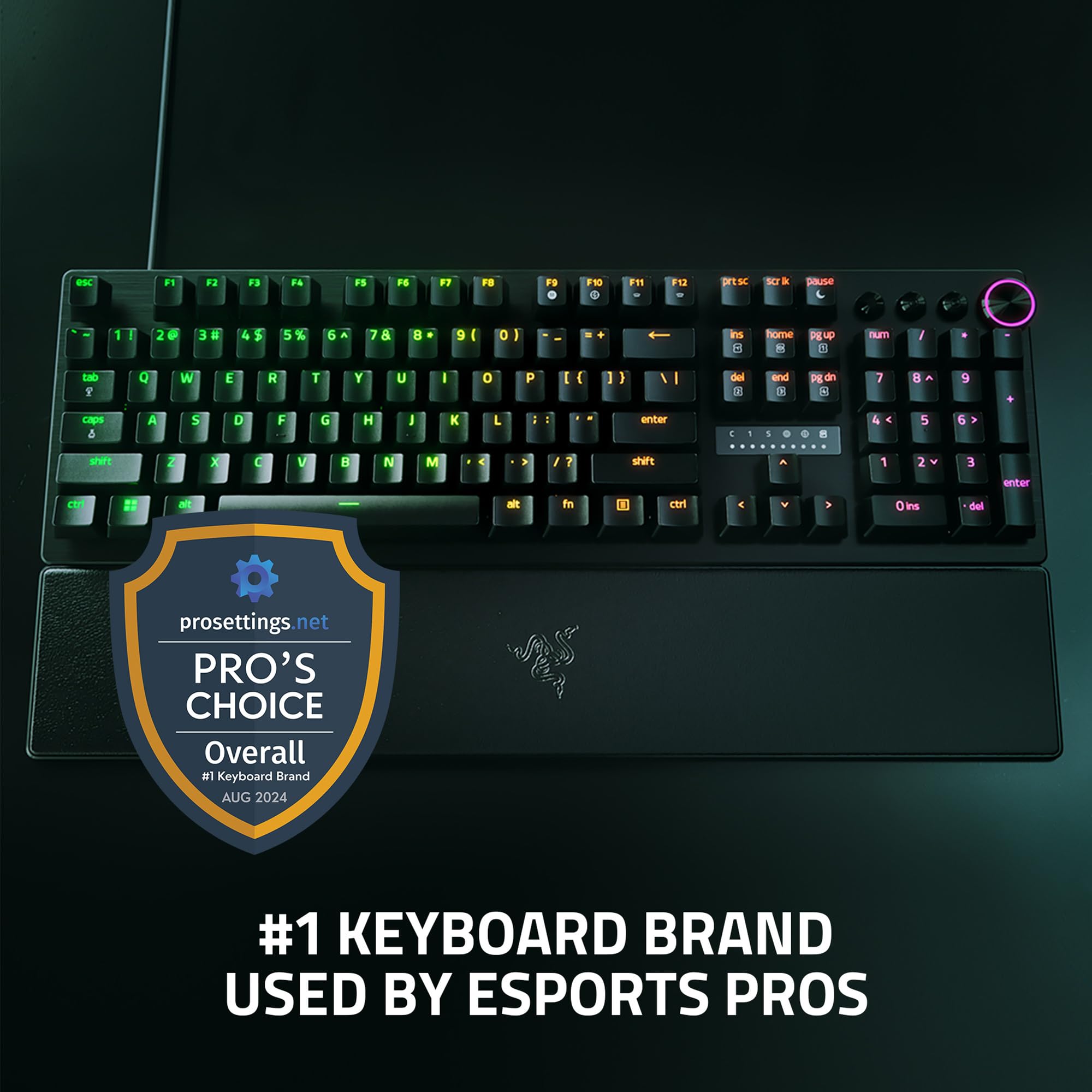 Foto 3 pulgar | Teclado Para Juegos Razer Huntsman V3 Pro Analógico Óptico Negro - Venta Internacional.