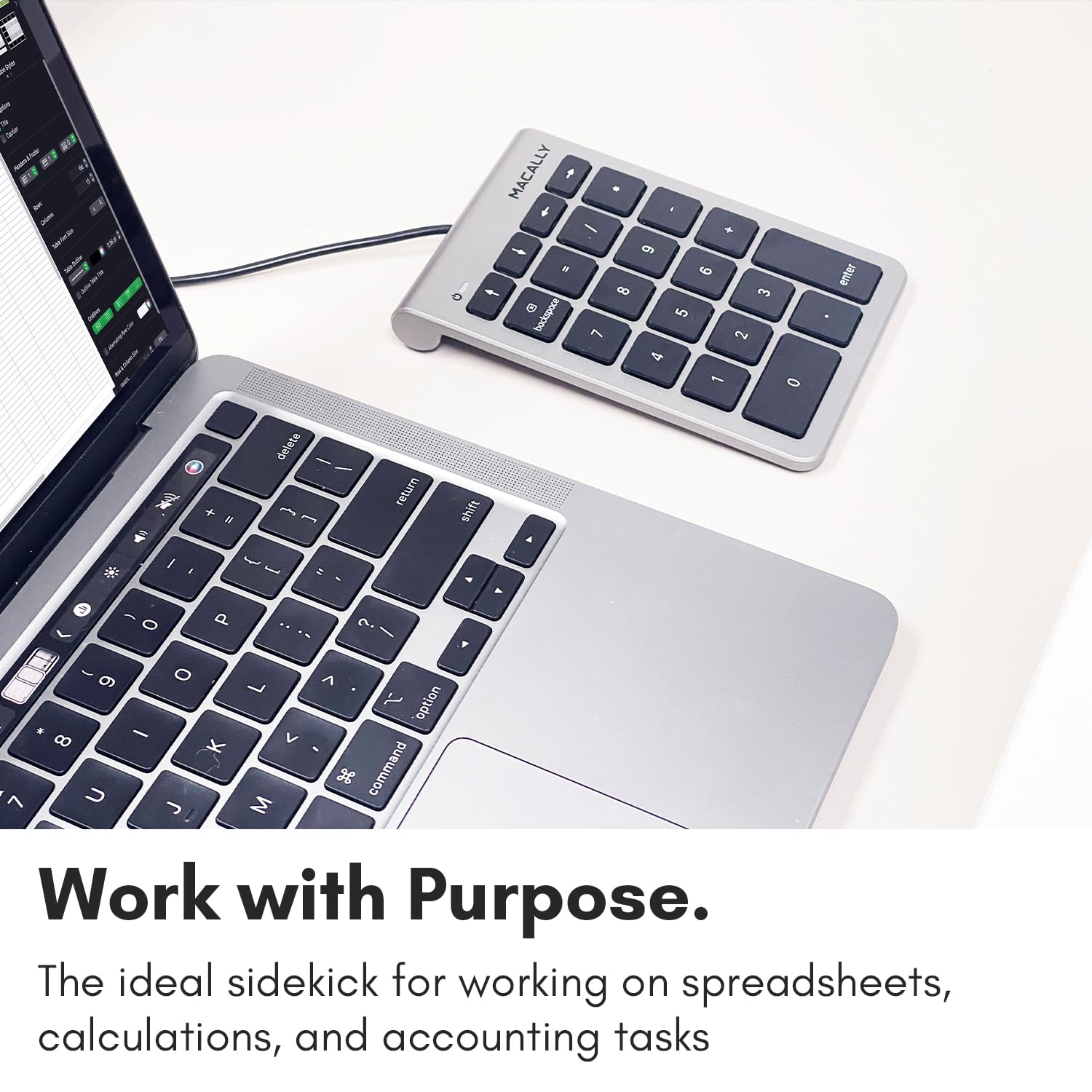 Foto 6 pulgar | Teclado Numérico Macally Ucnumkey22 Usb Tipo C Para Mac - Venta Internacional.