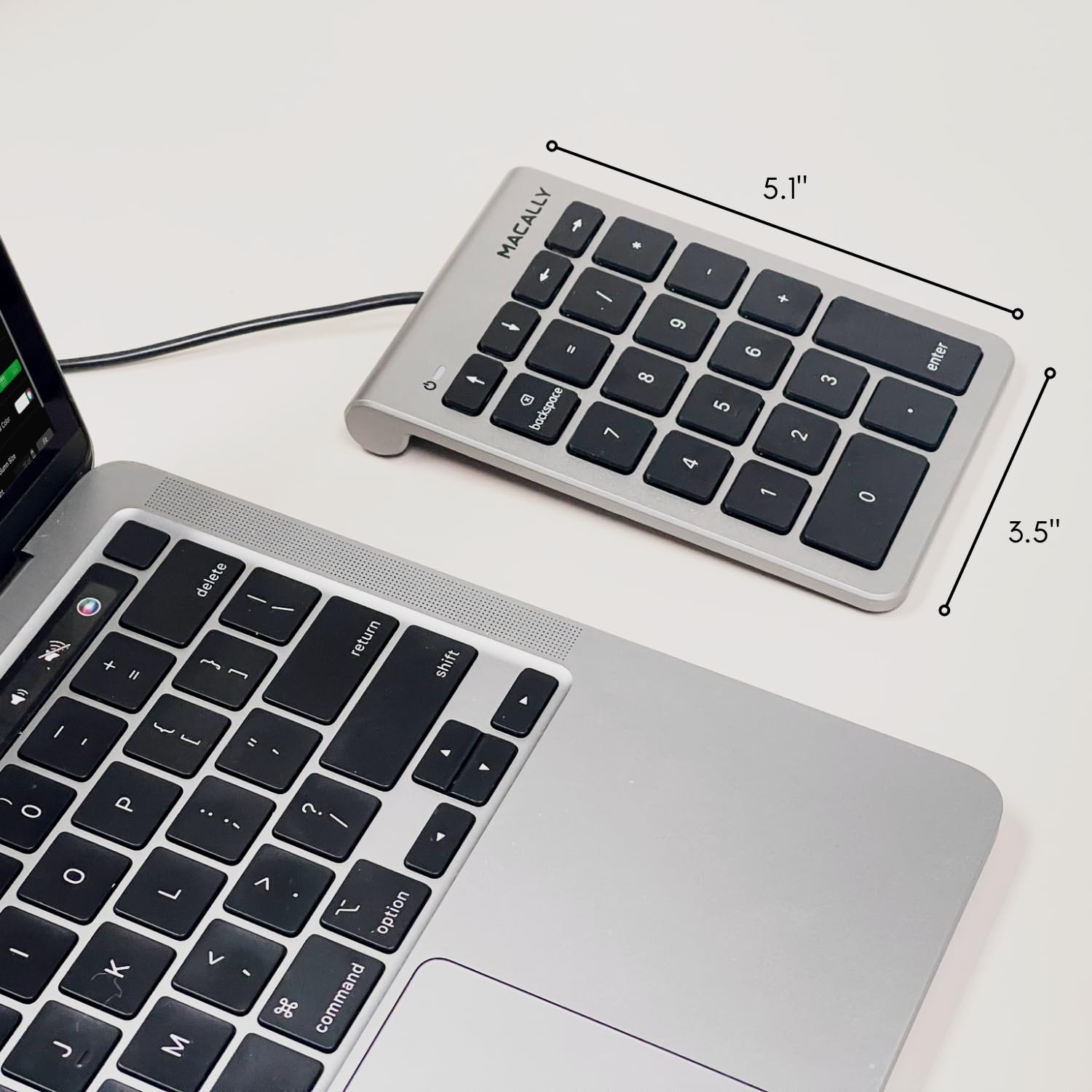 Foto 7 | Teclado Numérico Macally Ucnumkey22 Usb Tipo C Para Mac - Venta Internacional.
