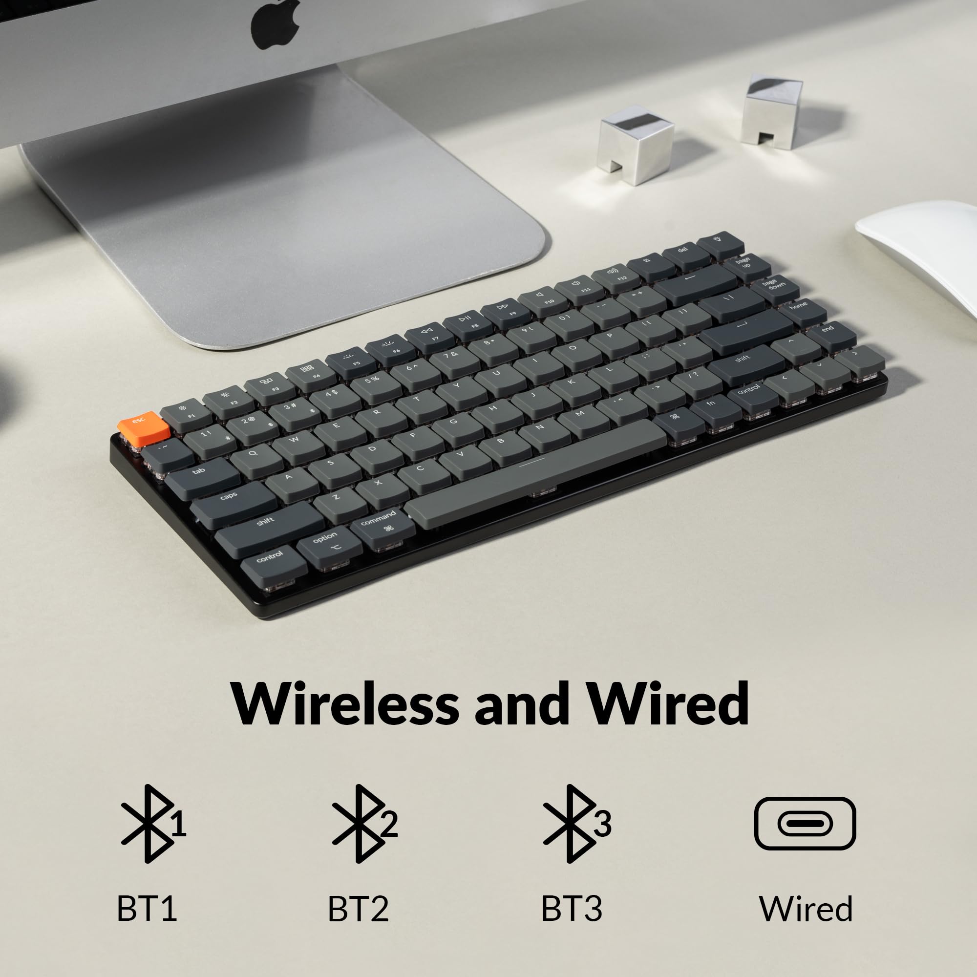 Foto 7 | Teclado Mecánico Inalámbrico Keychron K3 V2 Con Gateron Red - Venta Internacional.