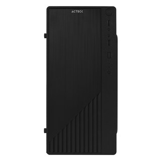 Foto 1 | Gabinete Acteck Kioto Gc220 Micro Atx Fuente 500w Acrilico Micro Torre Usb 2.0 Ac-933063 color Negro