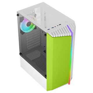 Foto 3 | Gabinete Gamer AEROCOOL BIONIC G V2 ATX Cristal Templado Verde