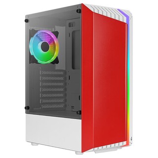 Foto 1 | Gabinete Gamer Aerocool Bionic G V2/vx Plus 500w color Rojo