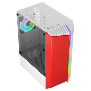 Foto 3 | Gabinete Gamer Aerocool Bionic G V2/vx Plus 500w color Rojo