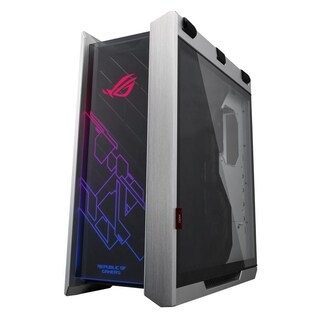 Foto 3 | Gabinete Gamer Asus Gx601 Rog Strix Helios Cristal Templado color Blanco