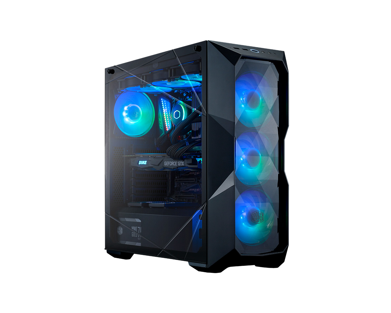 Foto 2 pulgar | Gabinete Cooler Master Masterbox Td500 color Negro Atx Mcb-d500d-kgnn-sau