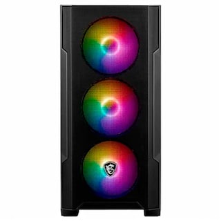 Foto 2 | Gabinete Gamer MSI MAG FORGE M100A Micro ATX 4 FAN Acrilico ARGB