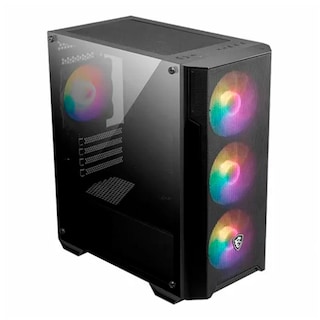 Foto 3 | Gabinete Gamer MSI MAG FORGE M100A Micro ATX 4 FAN Acrilico ARGB