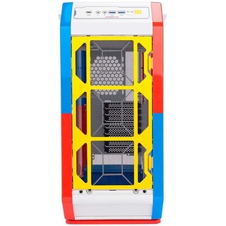 Foto 2 | Gabinete Gamer In Win Airforce Justice E-atx 4 Fan Color Blanco