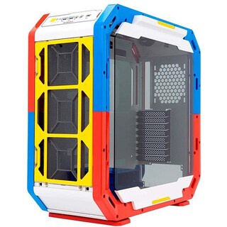 Foto 3 | Gabinete Gamer In Win Airforce Justice E-atx 4 Fan Color Blanco