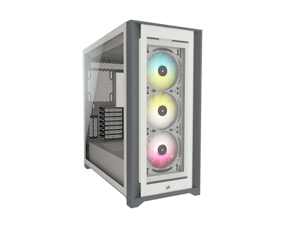 Foto 1 | Gabinete Corsair Icue 5000x Rgb Atx Cristal Miditower Cc-9011213-ww-blanco