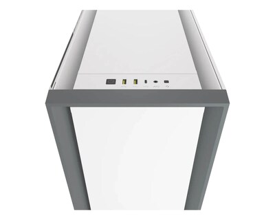 Foto 3 | Gabinete Corsair CC-9011209-WW Icue 5000D RGB ATX Cristal Miditower color Blanco