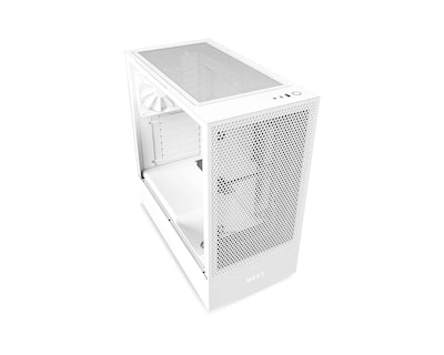 Foto 3 | Gabinete Nzxt H5 Flow Compact S-fuente Cristal Cc-h51fw - color Blanco
