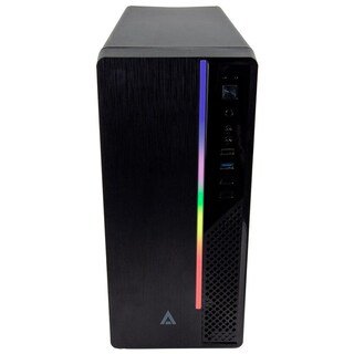Foto 1 | Gabinete Gamer Acteck AC-929547-V2 color Negro Ultron X600 Micro ATX Fuente 500 W RGB Acrílico