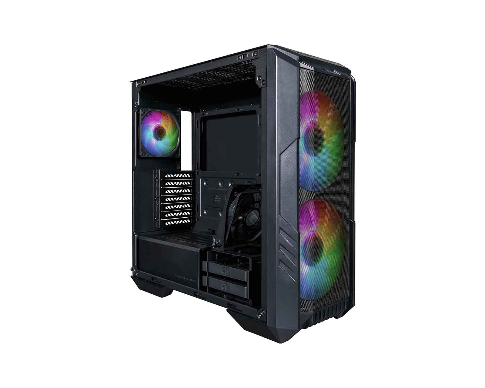 Foto 2 pulgar | Gabinete Cooler Master Masterbox HAF 500 ARGB Miditower Eatx Cristal