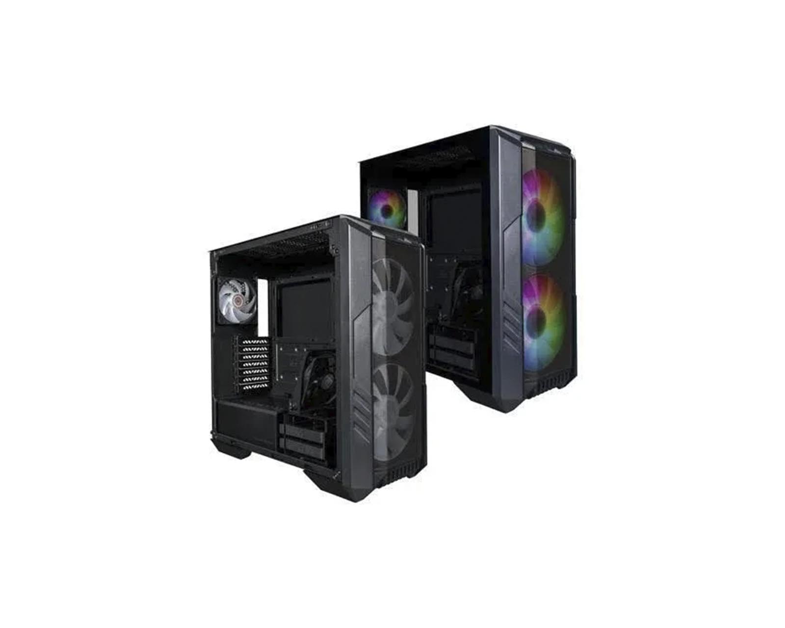 Foto 4 pulgar | Gabinete Cooler Master Masterbox HAF 500 ARGB Miditower Eatx Cristal