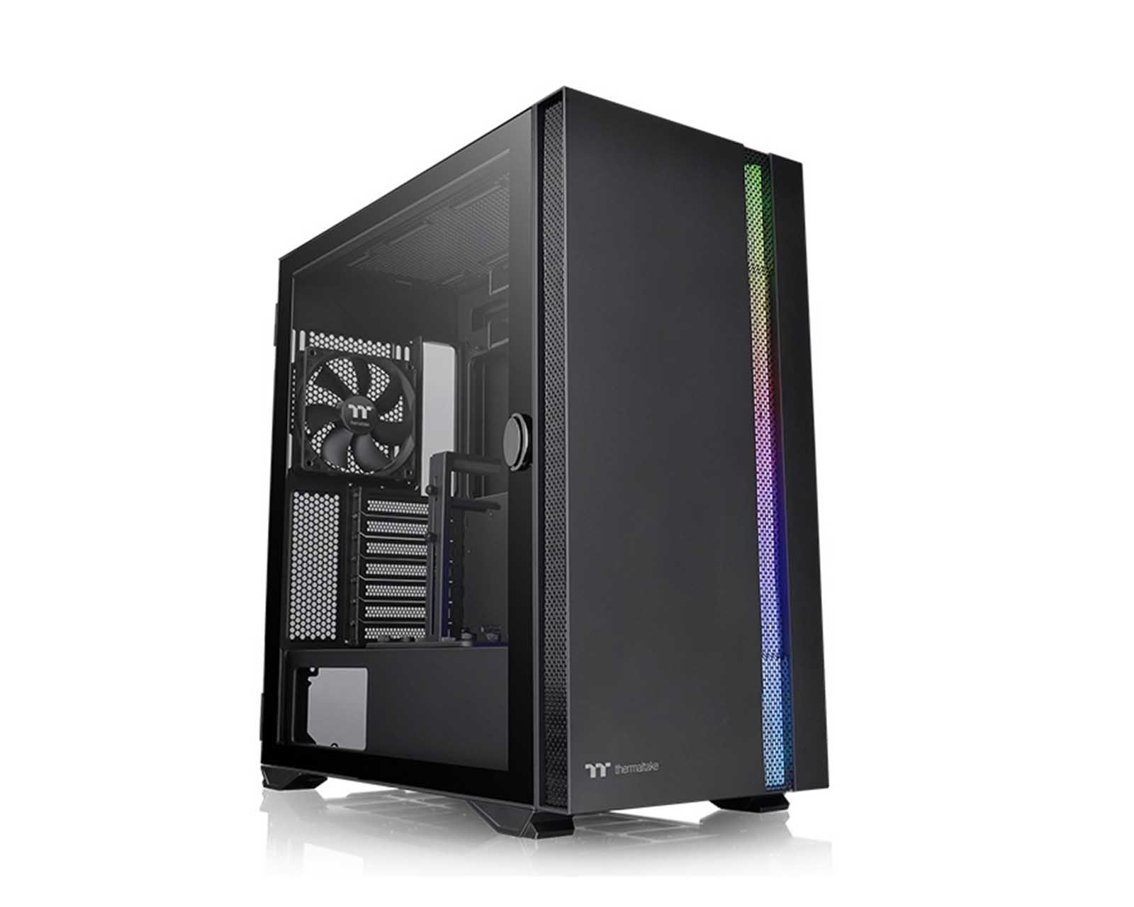 Foto 2 pulgar | Gabinete Thermaltake H700 con Ventana RGB USB 2.0/3.0 Sin Fuente 2 Ventiladores Led